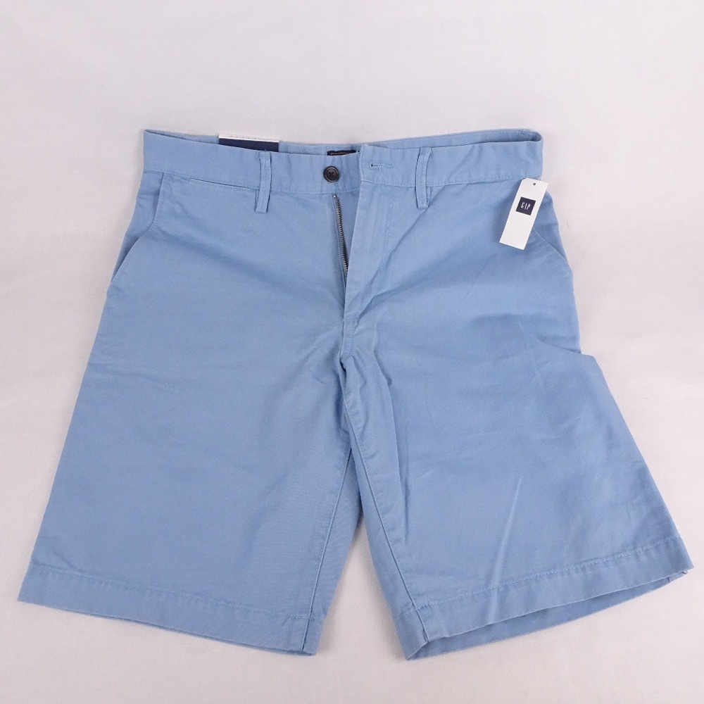 NWT - GAP Blue Khaki Shorts Men's 32 Waist